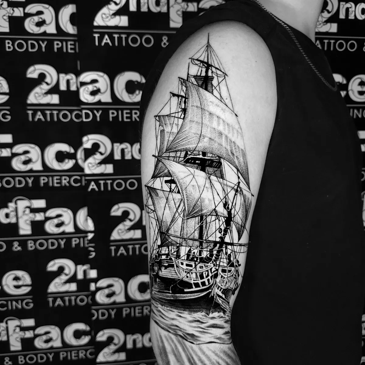 Fotografie din portofoliul 2nd Face Tattoo & Body Piercing, București