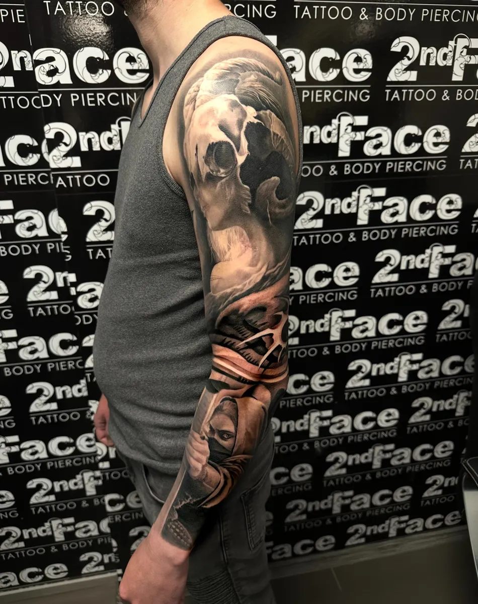 Fotografie din portofoliul 2nd Face Tattoo & Body Piercing, București
