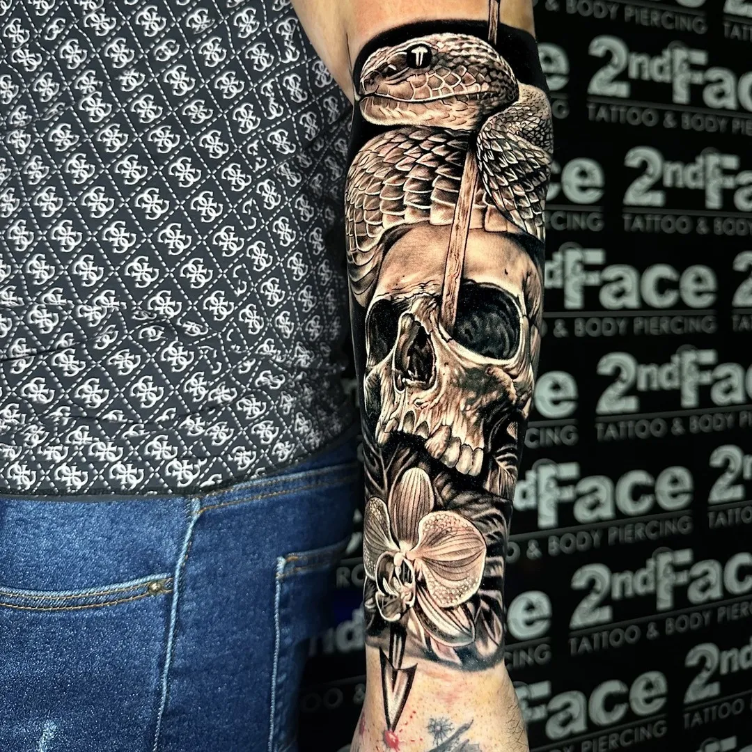 Fotografie din portofoliul 2nd Face Tattoo & Body Piercing, București