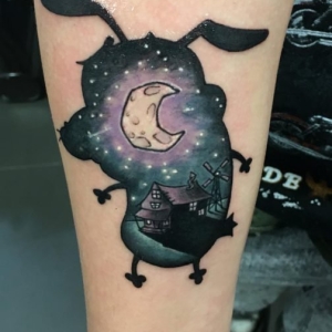 courage tatuaj tatuaj courage color