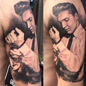 elvis-presley-tatuaj elvis presley salon tatuaj