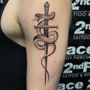 Tatuaj Sarpe Sabie Tatuaj Sarpe Sabie